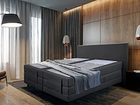 Elektrische boxspringcombinatie, m-ray, sense exclusief, antraciet