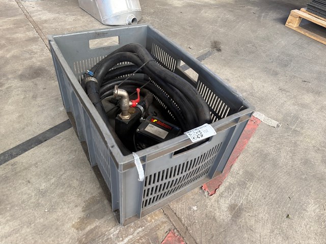 Elektrische brandstofpomp met slang italcom - afbeelding 1 van  6