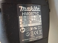 Elektrische breekhamer, makita, hm0871c, 2018 - afbeelding 4 van  5