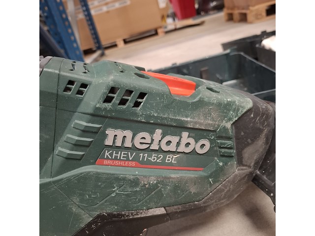 Elektrische breekhamer metabo, khev 11-52 bl, bouwjaar 2019 - afbeelding 5 van  8