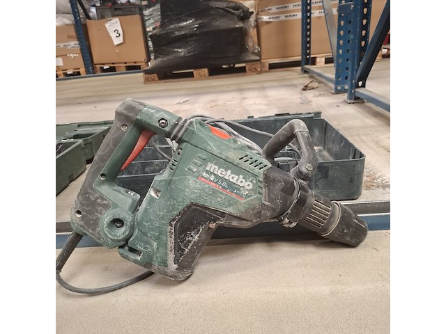 Elektrische breekhamer metabo, mhev 5bl, bouwjaar 2019 - afbeelding 5 van  7