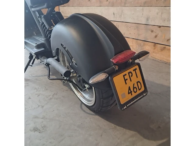 Elektrische bromfiets, luqi, hl6.0s, zwart, 2023 - afbeelding 7 van  34