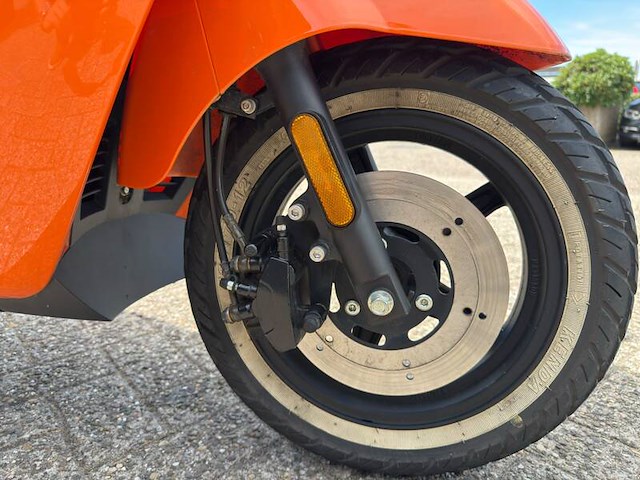 Elektrische bromscooter, tisto, sunshine 2.0, oranje, 2022 - afbeelding 2 van  13