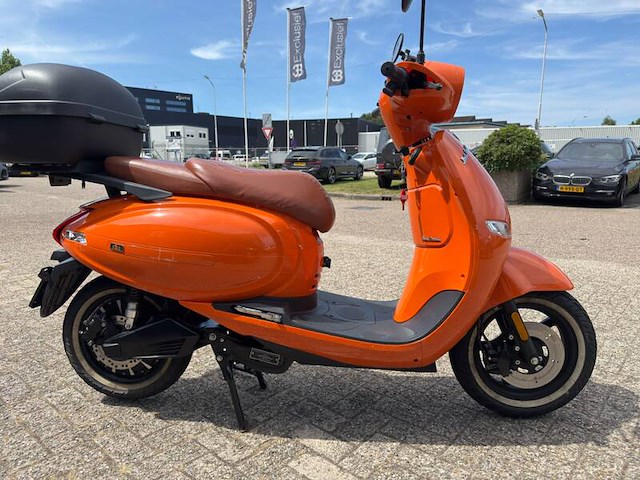 Elektrische bromscooter, tisto, sunshine 2.0, oranje, 2022 - afbeelding 9 van  13