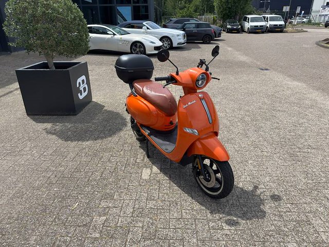 Elektrische bromscooter, tisto, sunshine 2.0, oranje, 2022 - afbeelding 10 van  13