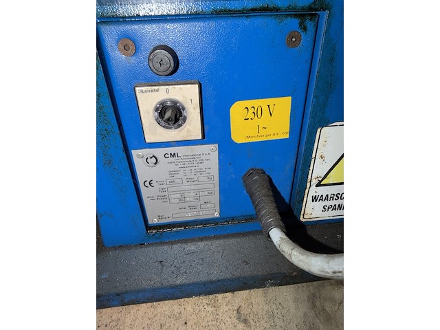 Elektrische buigmachine, erolina - cml international, mb42, 2007 - afbeelding 5 van  6