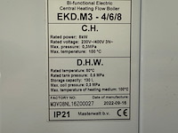 Elektrische cv met boiler kospel, ekd.m3-4/6/8, bouwjaar 2022 - afbeelding 5 van  5