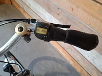 Elektrische damesfiets, flyer, c5, grijs / chroom - afbeelding 6 van  15