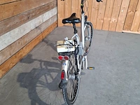 Elektrische damesfiets, flyer, c5, grijs / chroom - afbeelding 10 van  15