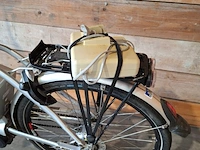 Elektrische damesfiets, flyer, c5, grijs / chroom - afbeelding 12 van  15