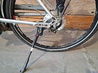 Elektrische damesfiets, flyer, c5, grijs / chroom - afbeelding 13 van  15