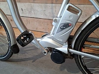 Elektrische damesfiets, flyer, c5, grijs / chroom - afbeelding 15 van  15