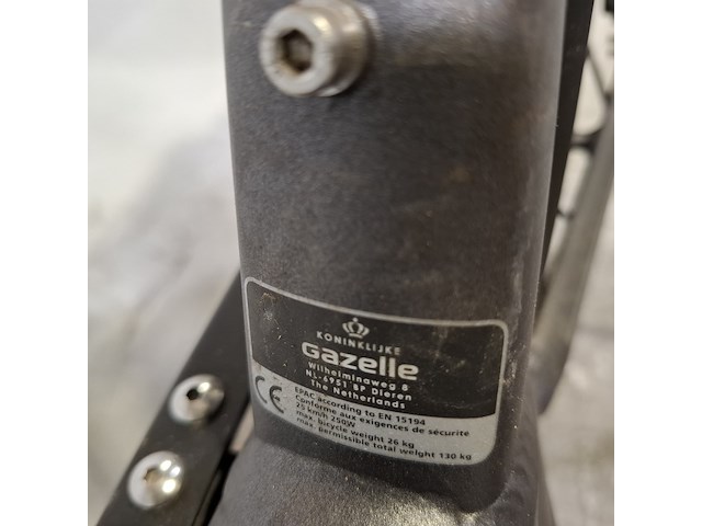 Elektrische damesfiets, gazelle, ultimate c380 - afbeelding 14 van  17