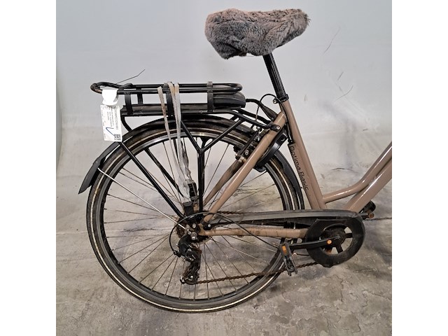 Elektrische damesfiets, hollandia, optima basic - afbeelding 2 van  13