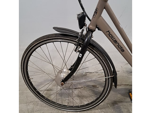 Elektrische damesfiets, hollandia, optima basic - afbeelding 9 van  13