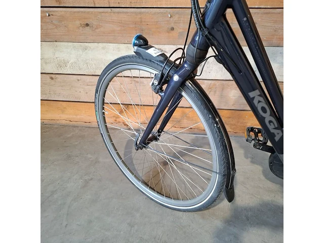 Elektrische damesfiets, koga, e-deluxe, blauw - afbeelding 2 van  14
