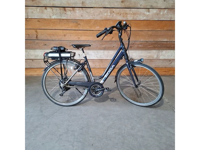 Elektrische damesfiets, koga, e-deluxe, blauw - afbeelding 1 van  14