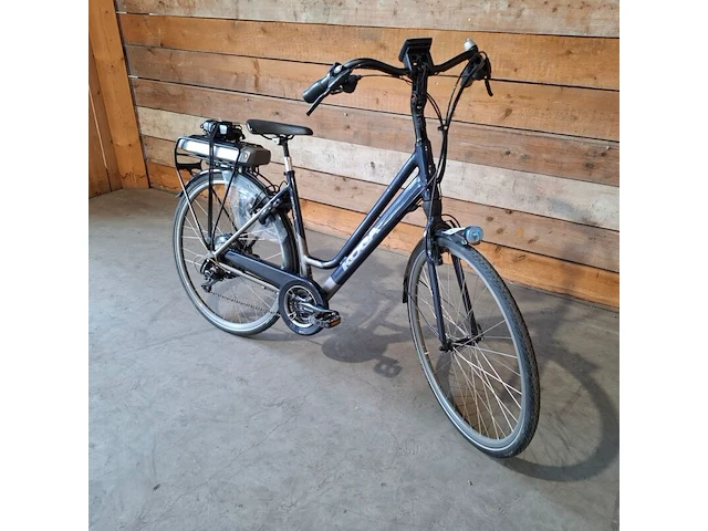 Elektrische damesfiets, koga, e-deluxe, blauw - afbeelding 7 van  14