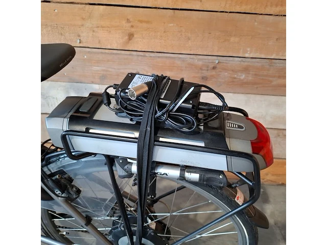Elektrische damesfiets, koga, e-deluxe, blauw - afbeelding 12 van  14