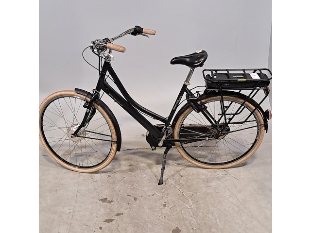 Elektrische damesfiets, pelikaan, advanced retro - afbeelding 2 van  12