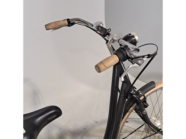 Elektrische damesfiets, pelikaan, advanced retro - afbeelding 8 van  12