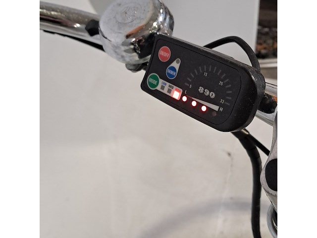 Elektrische damesfiets, pelikaan, advanced retro - afbeelding 10 van  12