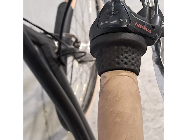 Elektrische damesfiets, pelikaan, advanced retro - afbeelding 9 van  12