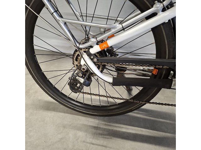 Elektrische damesfiets, rad power bikes, radcity 5 plus, wit / zwart - afbeelding 2 van  23