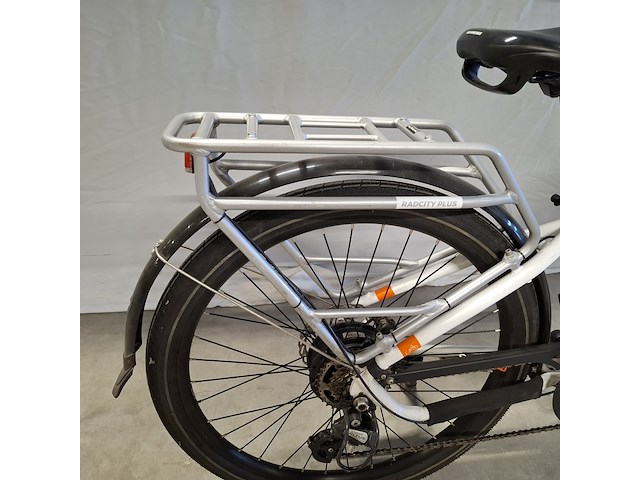 Elektrische damesfiets, rad power bikes, radcity 5 plus, wit / zwart - afbeelding 4 van  23