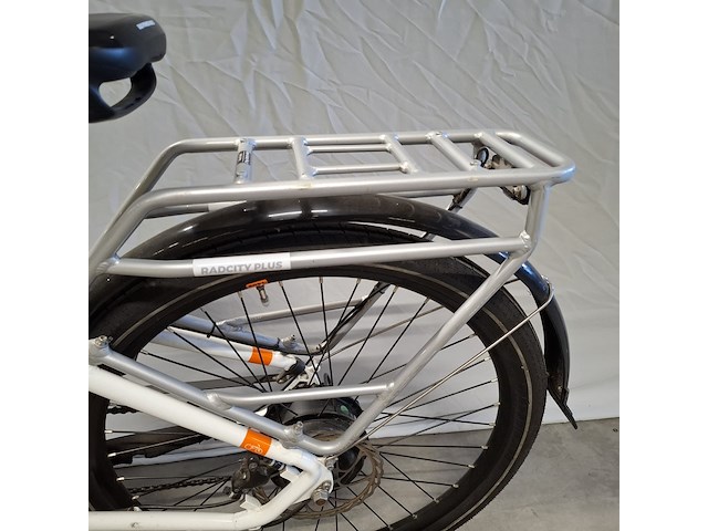 Elektrische damesfiets, rad power bikes, radcity 5 plus, wit / zwart - afbeelding 6 van  23