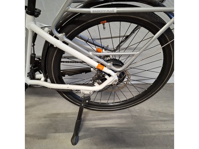 Elektrische damesfiets, rad power bikes, radcity 5 plus, wit / zwart - afbeelding 7 van  23