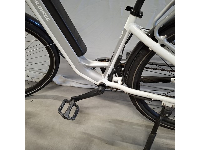 Elektrische damesfiets, rad power bikes, radcity 5 plus, wit / zwart - afbeelding 8 van  23