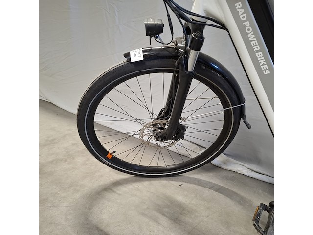 Elektrische damesfiets, rad power bikes, radcity 5 plus, wit / zwart - afbeelding 9 van  23