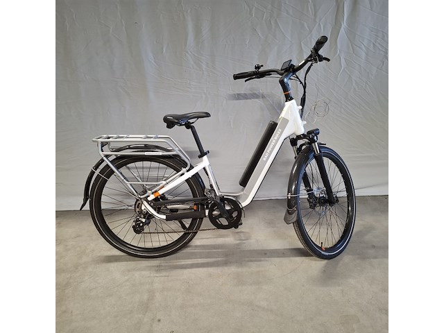 Elektrische damesfiets, rad power bikes, radcity 5 plus, wit / zwart - afbeelding 1 van  23