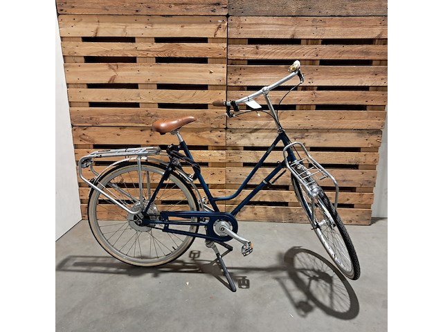 Elektrische damesfiets, roetz, blauw - afbeelding 10 van  17