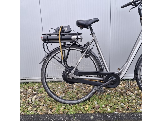 Elektrische damesfiets, sparta, r5e, grijs / chroom, 2018 - afbeelding 2 van  22