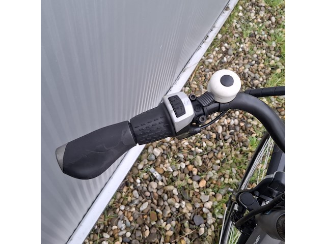 Elektrische damesfiets, sparta, r5e, grijs / chroom, 2018 - afbeelding 9 van  22