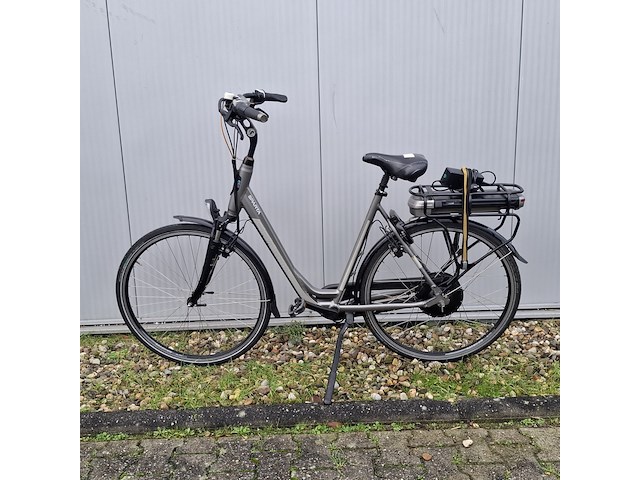 Elektrische damesfiets, sparta, r5e, grijs / chroom, 2018 - afbeelding 13 van  22