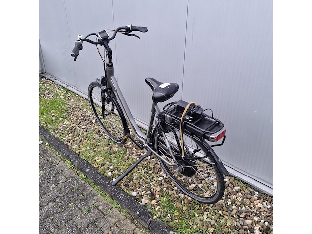 Elektrische damesfiets, sparta, r5e, grijs / chroom, 2018 - afbeelding 14 van  22