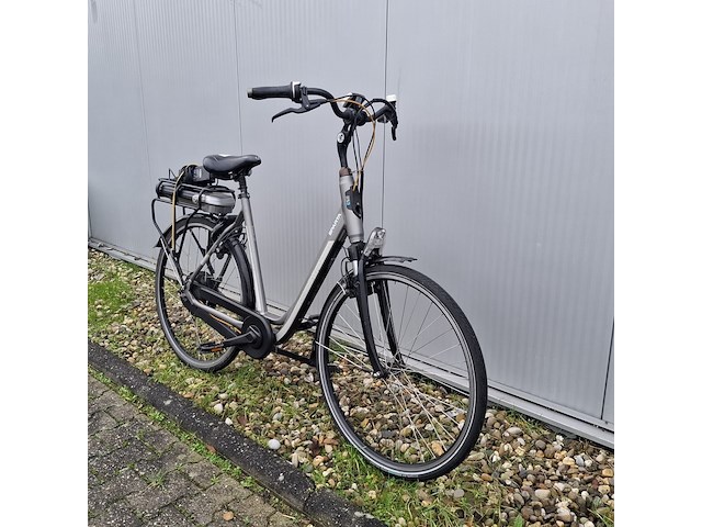 Elektrische damesfiets, sparta, r5e, grijs / chroom, 2018 - afbeelding 12 van  22
