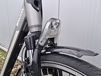 Elektrische damesfiets, sparta, r5e, grijs / chroom, 2018 - afbeelding 17 van  22