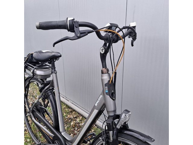 Elektrische damesfiets, sparta, r5e, grijs / chroom, 2018 - afbeelding 19 van  22