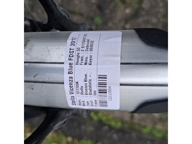 Elektrische damesfiets, stella, vicenza, blauw, 2018 - afbeelding 16 van  23