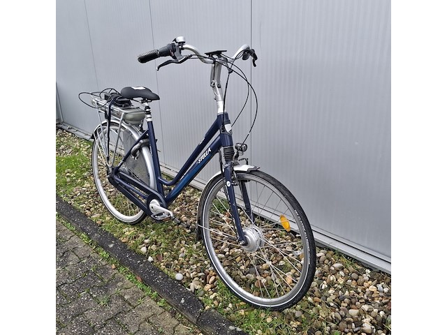 Elektrische damesfiets, stella, vicenza, blauw, 2018 - afbeelding 12 van  23