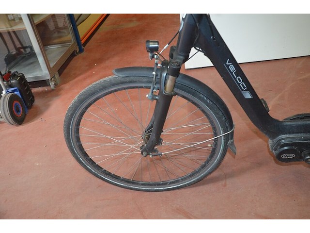 Elektrische damesfiets "veloci" met sleutel en lader - afbeelding 4 van  15