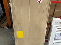 Elektrische design radiator 500x1190 drl, claudia, ral 9016 - afbeelding 1 van  3