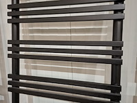 Elektrische designradiator antrax, pioli, mat zwart - afbeelding 2 van  5