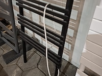 Elektrische designradiator antrax, pioli, mat zwart - afbeelding 5 van  5