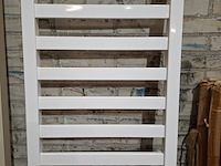 Elektrische designradiator dasdesign italië, squaro, glans wit - afbeelding 2 van  4