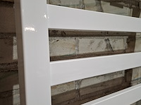 Elektrische designradiator dasdesign italië, squaro, glans wit - afbeelding 3 van  4